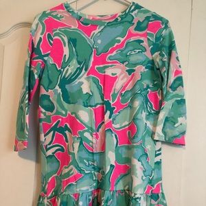 Lilly pulitzer 1/4 sleeve dress